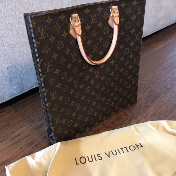 Auth LOUIS VUITTON Sac Plat Tote - Picture 2 of 16